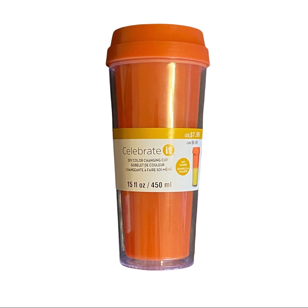 CELEBRATE IT DIY COLOR CHANGING TUMBLER